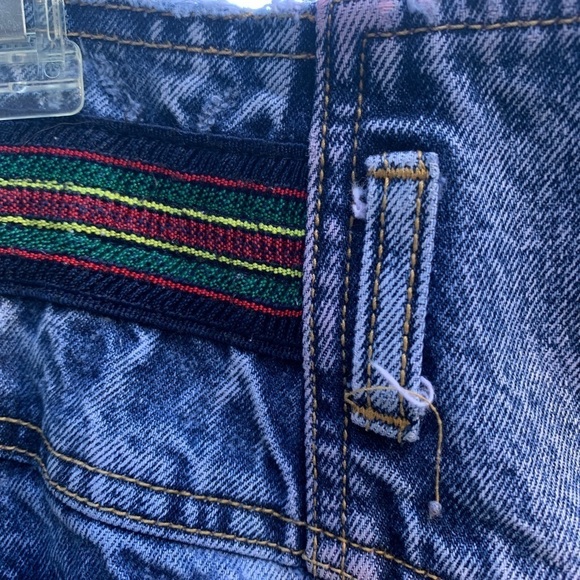 Vintage Rio Stephen Mardon High Waisted Pleated Jeans Size 32 Medium Wash - Picture 11 of 13